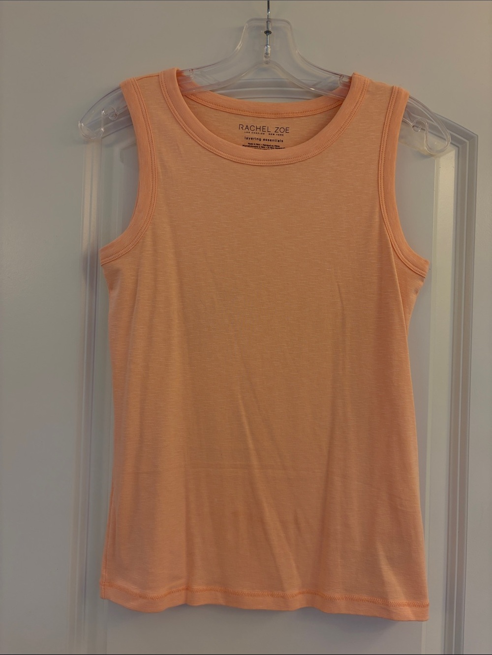 Rachel Zoe Soft Peach Tank Top
